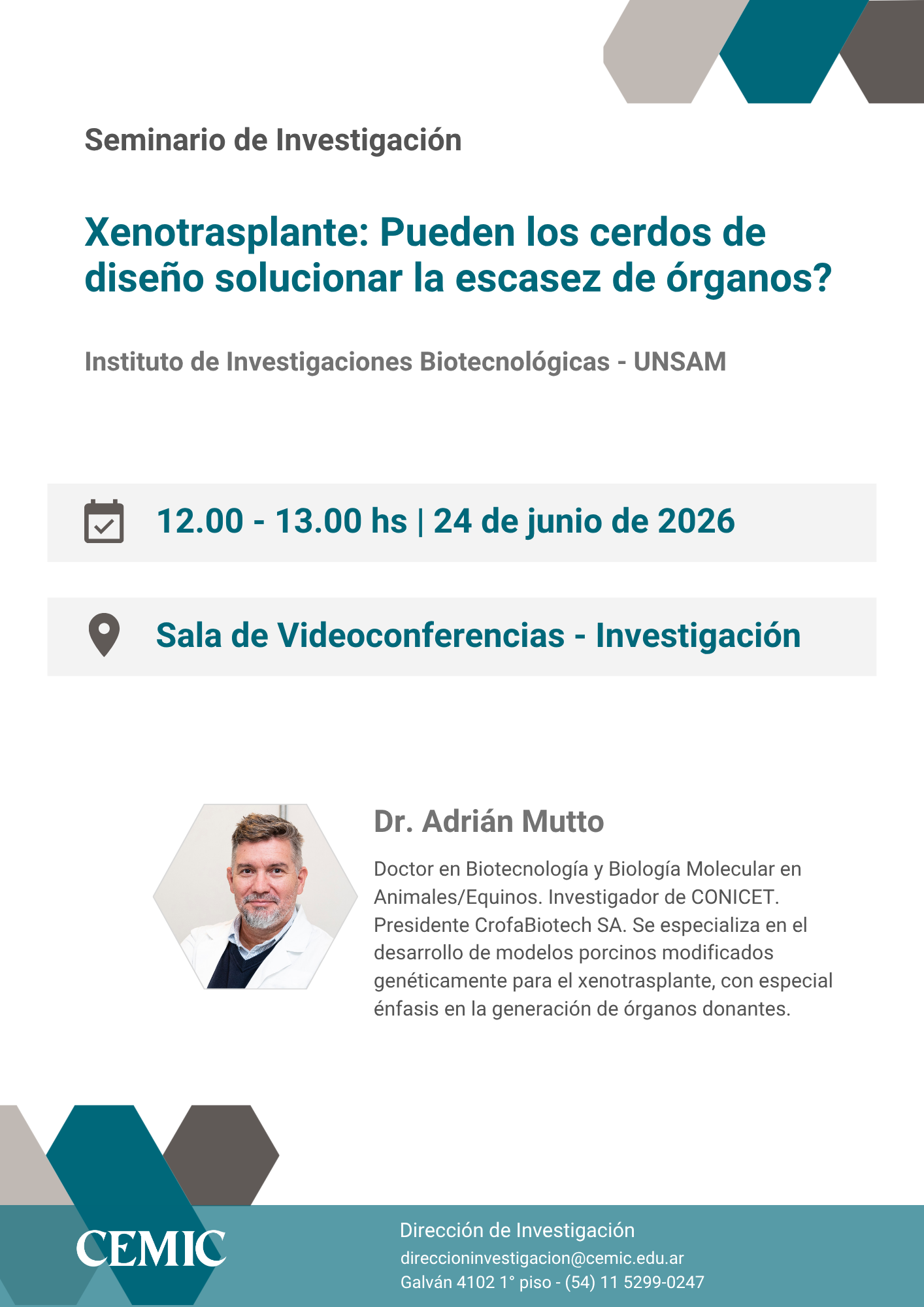 Seminario de investigación - Junio 2026